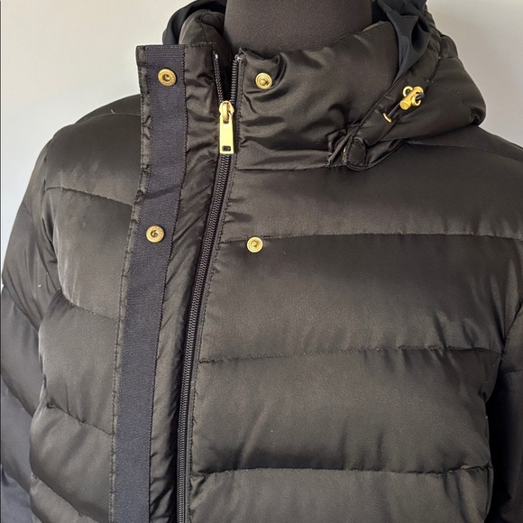 Lands' End Women's Long Black Puffer Coat size 2X - Picture 7 of 12